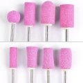 12pcs Manicure pedicure Gel Nail Polish Cleaner Tool Quartz nail drill bit set for women